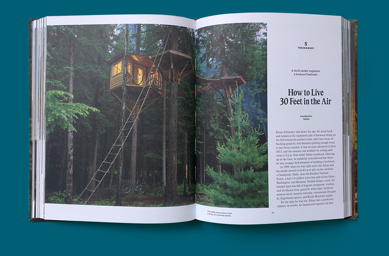 Cabin Porn Book Design