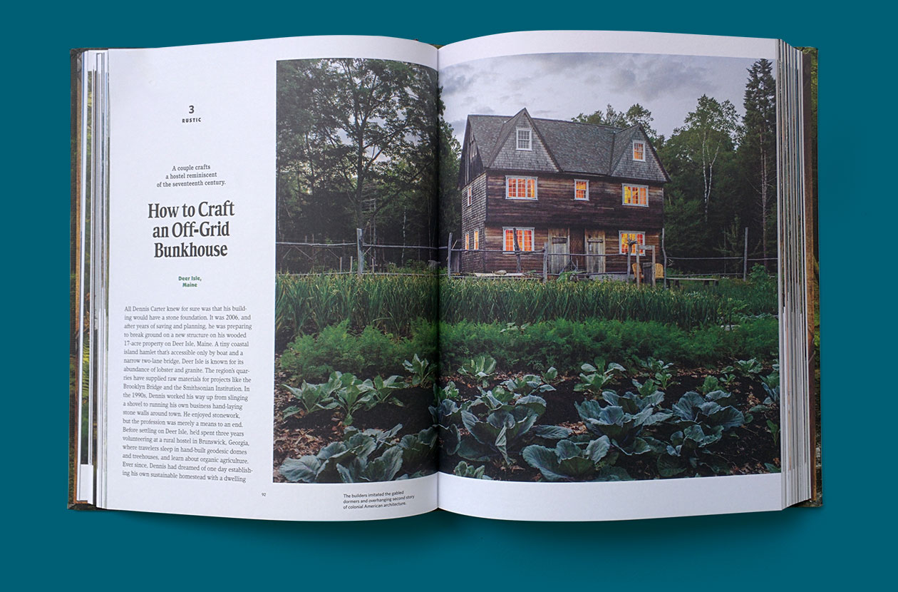 Cabin Porn Book Design