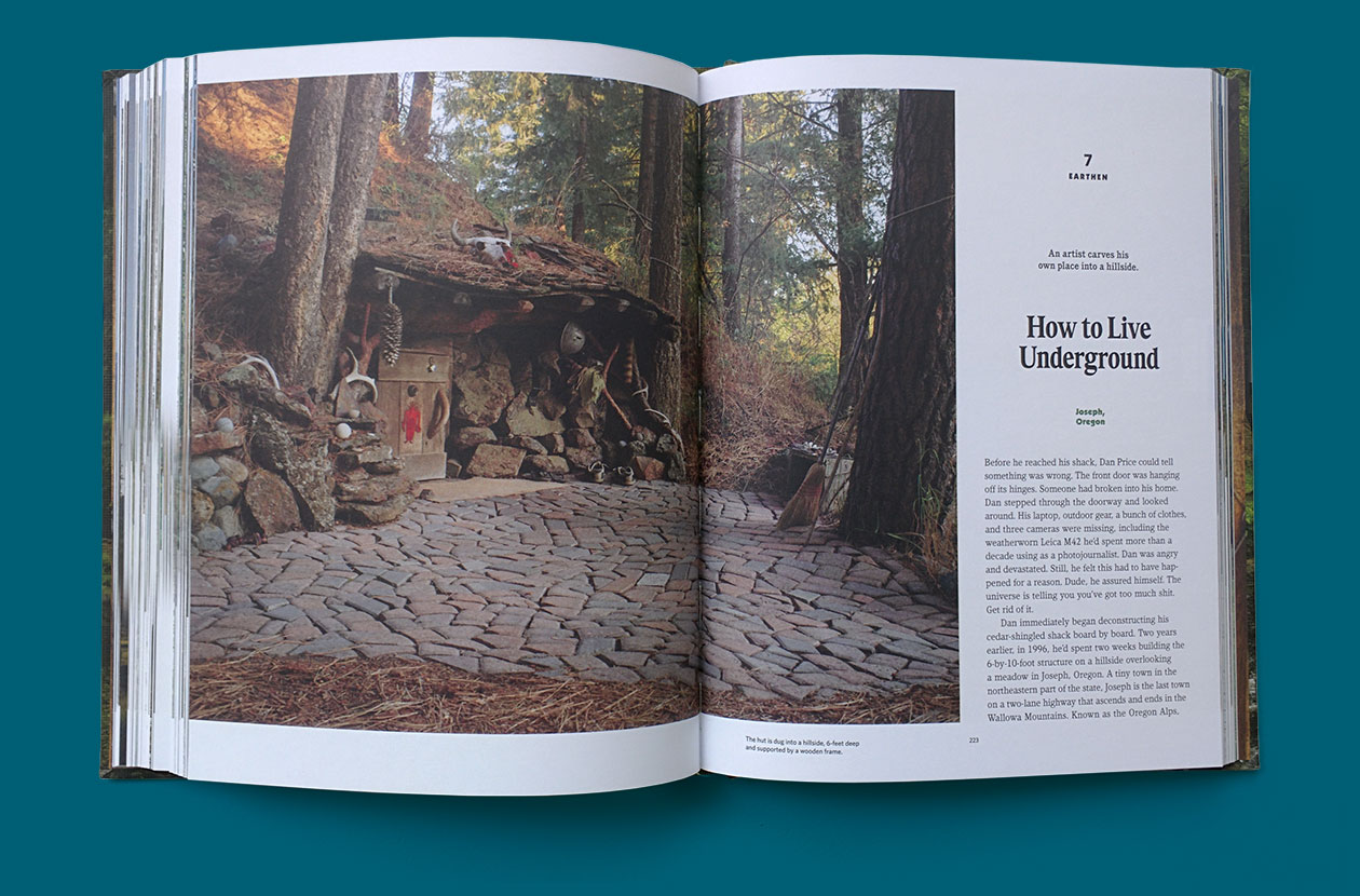 Cabin Porn Book Design